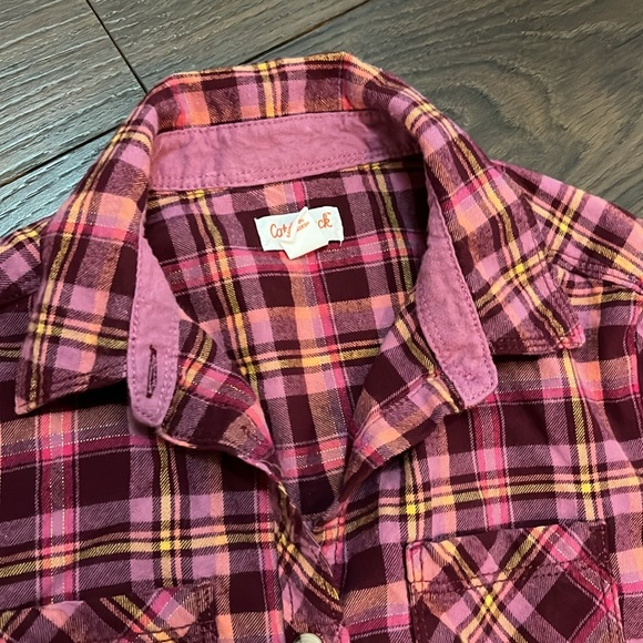Cat & Jack plaid shirt - Picture 2 of 8
